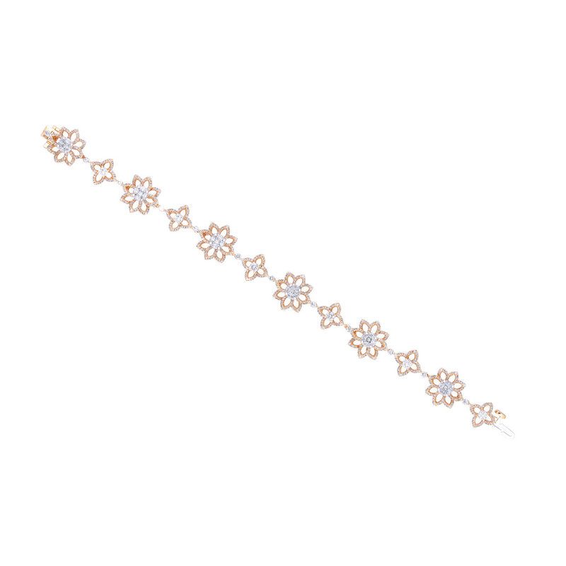 Diamond Blossom Bracelet