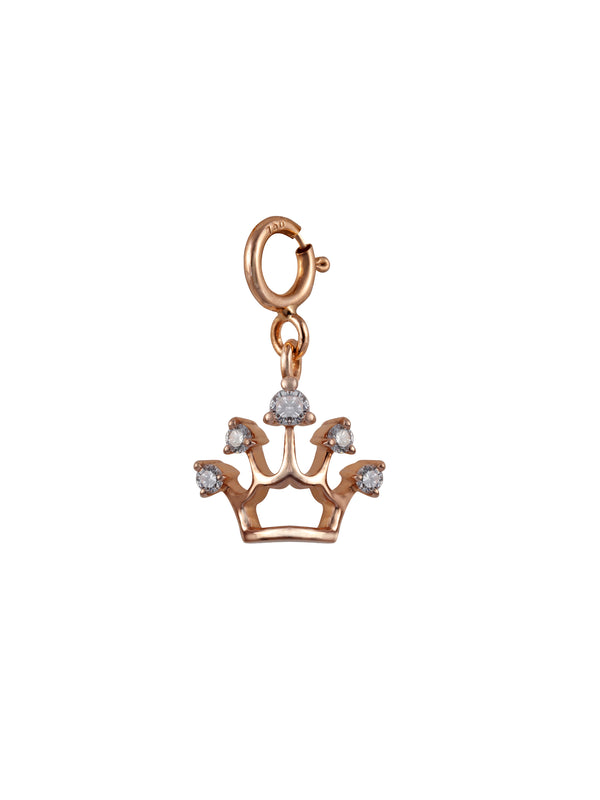 Diamond Crown Charm