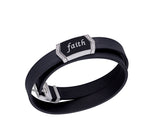 Faith Wraparound Bracelet