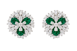 Emerald Bloom Earrings