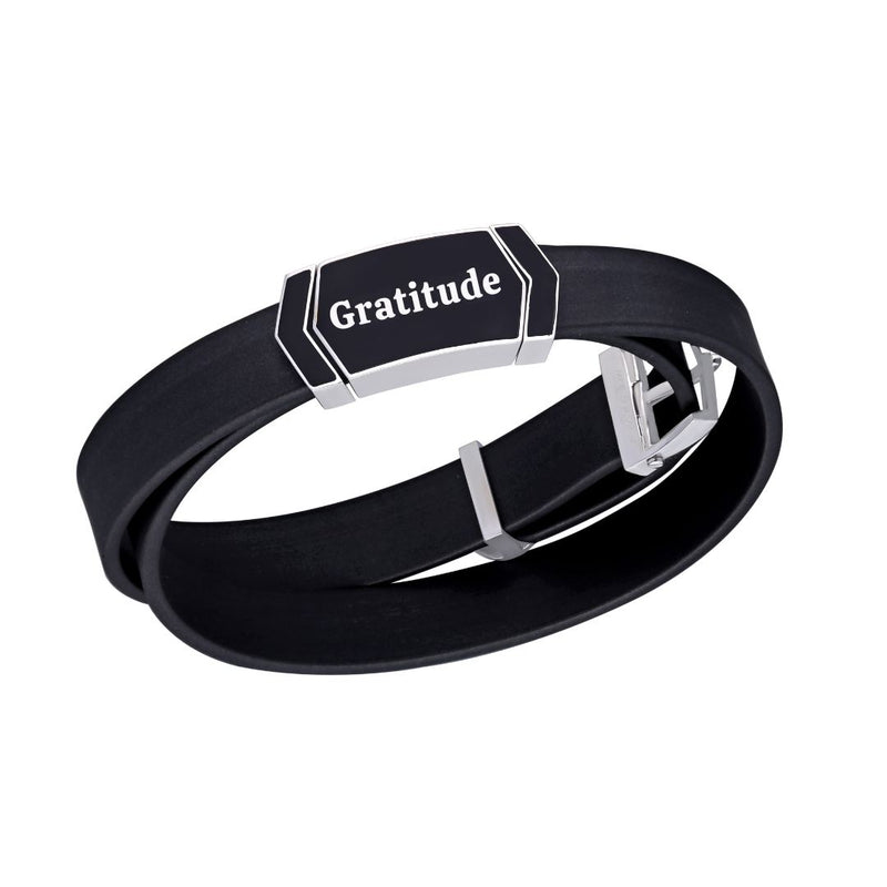 Gratitude Wraparound Bracelet