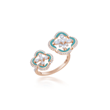 Bi floral ring