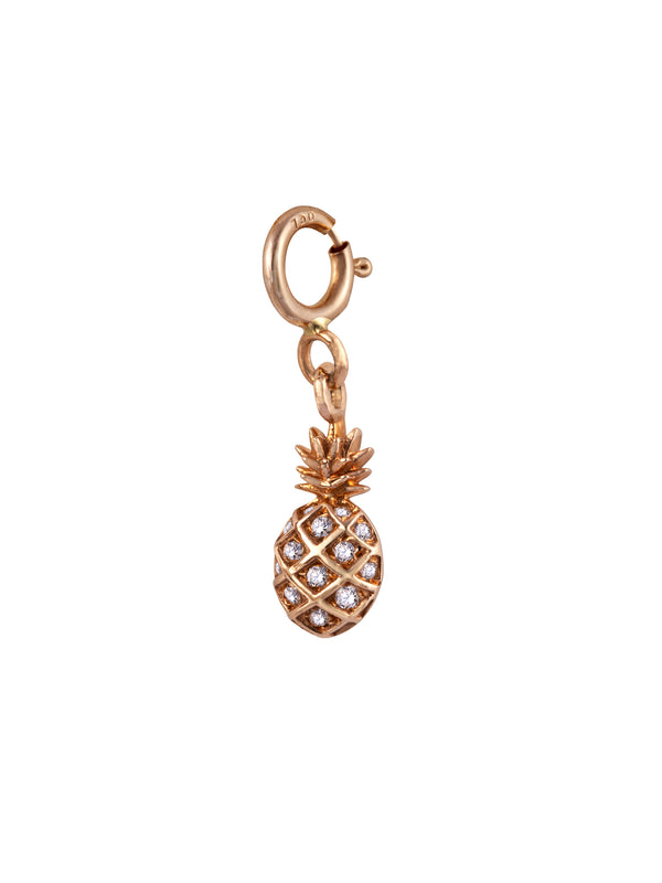 Diamond Pineapple Charm