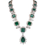 Zambian Emerald Suite Necklace